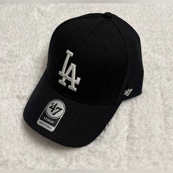 Other - Los Angeles Dodgers 47 MVP Black Adjustable Strap Hat Cap